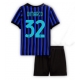 Inter Milan Federico Dimarco #32 Replike Domaci Dres za djecu 2025-26 Kratak Rukav (+ Kratke hlače)
